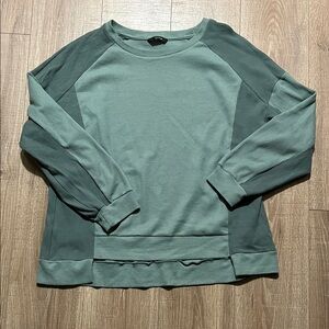 Women's Long Sleeve Teal Top